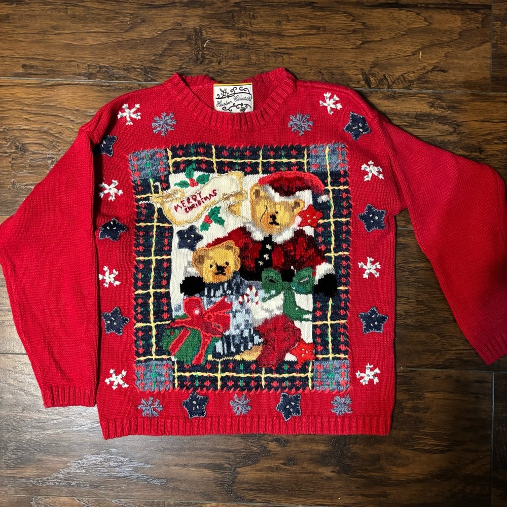 Heirloom Collection | Vintage Red Knit Sweater